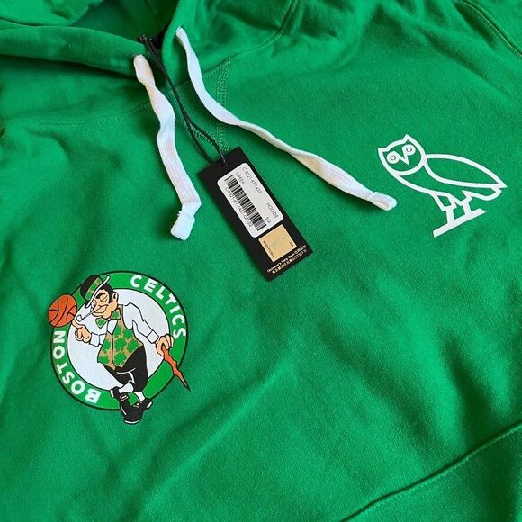 NEW OVO Boston Celtics Hoodie October’s Very Own Drake Jersey Tatum Nike - Picture 7 of 14
